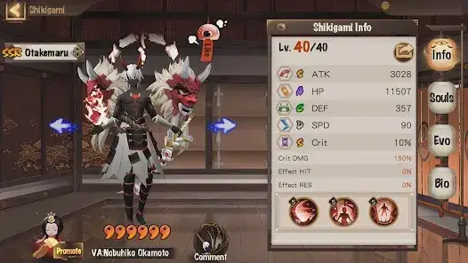 Artwork of the new character Glorious Takiyashahime